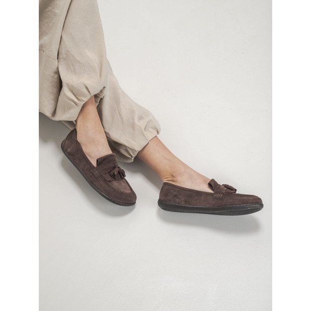 Barefoot Moccasins Be Lenka Fiorela - Chocolate