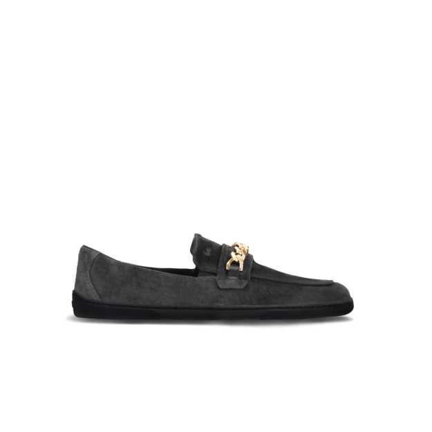 Barefoot Moccasins Be Lenka Prestage - Dark Brown & Gold