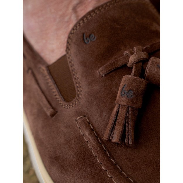 Barefoot mokasinai Be Lenka Portsiders - tamsiai ruda