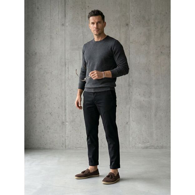 Barefoot mokasinai Be Lenka Portsiders - tamsiai ruda