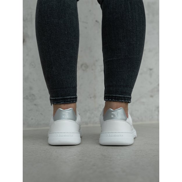 Barefoot Sneakers Barebarics Zing - Fresh - White & Silver