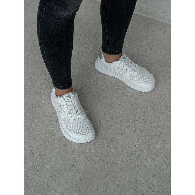 Barefoot Sneakers Barebarics Zing - Fresh - White & Silver
