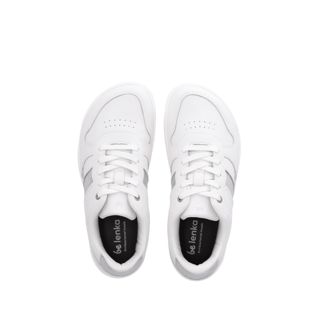 Barefoot Sneakers Be Lenka Cellestia - White & Silver