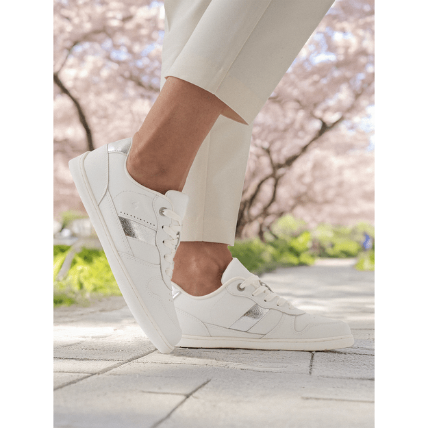 Barefoot Sneakers Be Lenka Cellestia - White & Silver