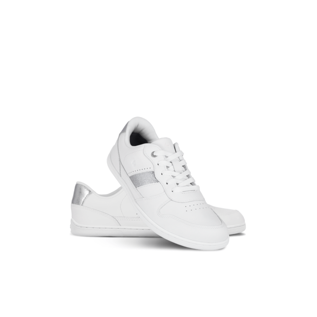 Barefoot Sneakers Be Lenka Cellestia - White & Silver