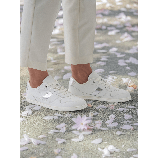 Barefoot Sneakers Be Lenka Cellestia - White & Silver