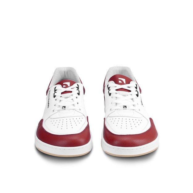 Barefoot kedai Barebarics Wave - White & Crimson Red