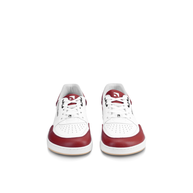 Barefoot kedai Barebarics Wave - White & Crimson Red
