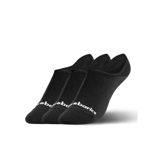 Barefoot Socks No-Show - Black - 3 pack 1