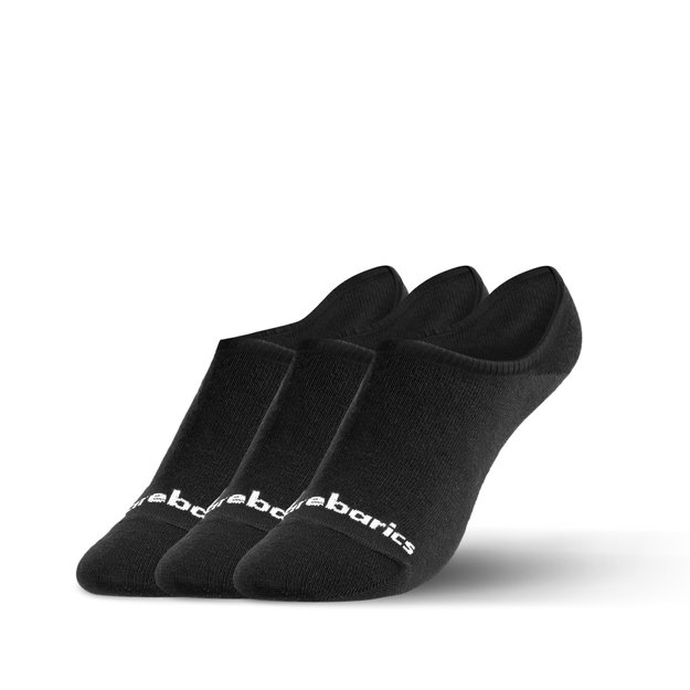 Barebarics - Barefoot kojinės - No-Show - juoda - 3 vnt. pakuotė