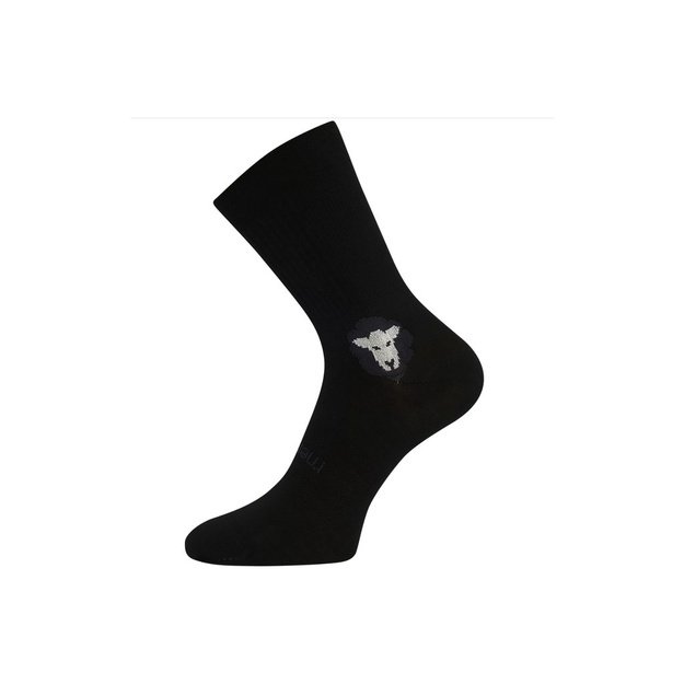 VoXX&reg; BAREFOOTAN MERINO Ponožky Čern&eacute;