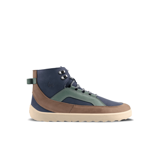 Barefoot Boots Be Lenka York - Navy, Brown & Beige