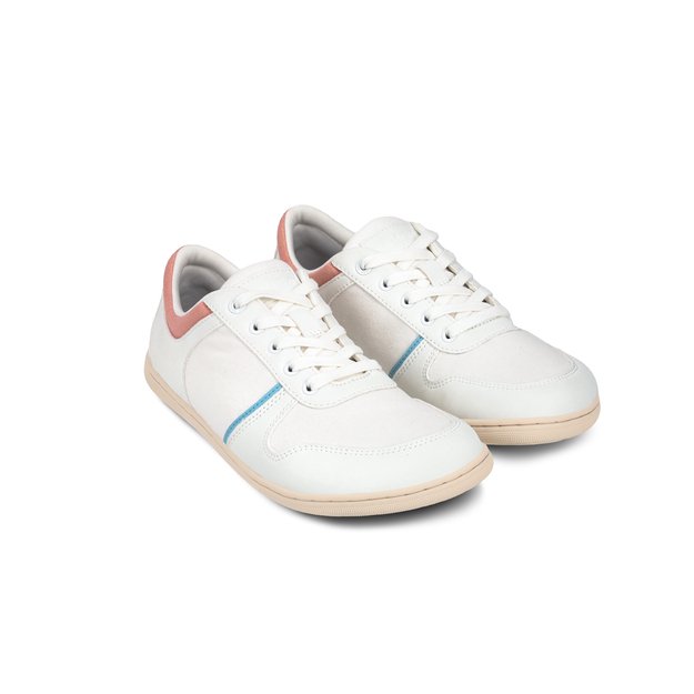 Barefoot Sneakers - Be Lenka Echo - White & Cotton Candy Vegan. Vilnius, Žemaitės g. 21 - 101, "OrtoPro"