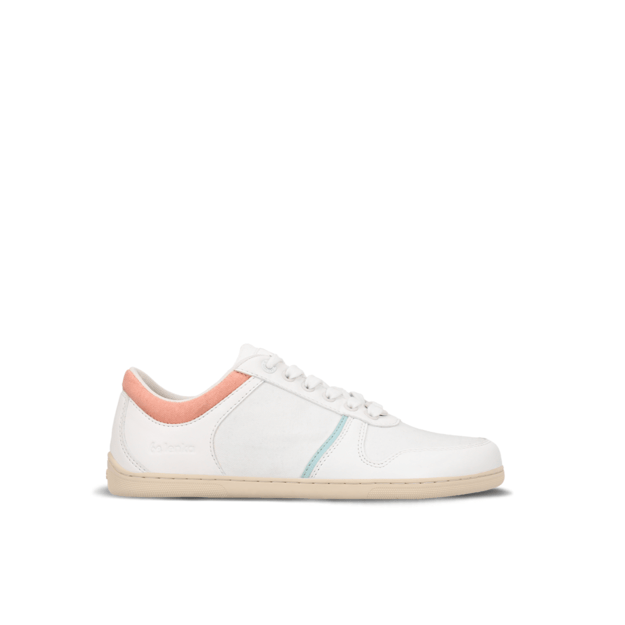 Barefoot Sneakers - Be Lenka Echo - White & Cotton Candy Vegan. Vilnius, Žemaitės g. 21 - 101, "OrtoPro"