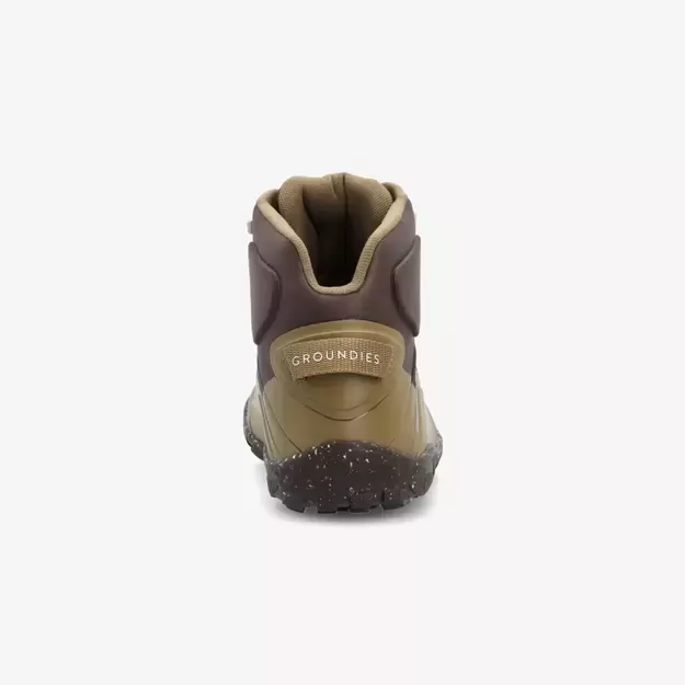 Barefoot batai Groundies® All Terrain High 2.0 Hazel Brown 1