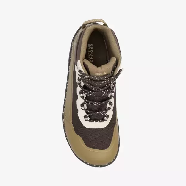 Barefoot batai Groundies® All Terrain High 2.0 Hazel Brown 6
