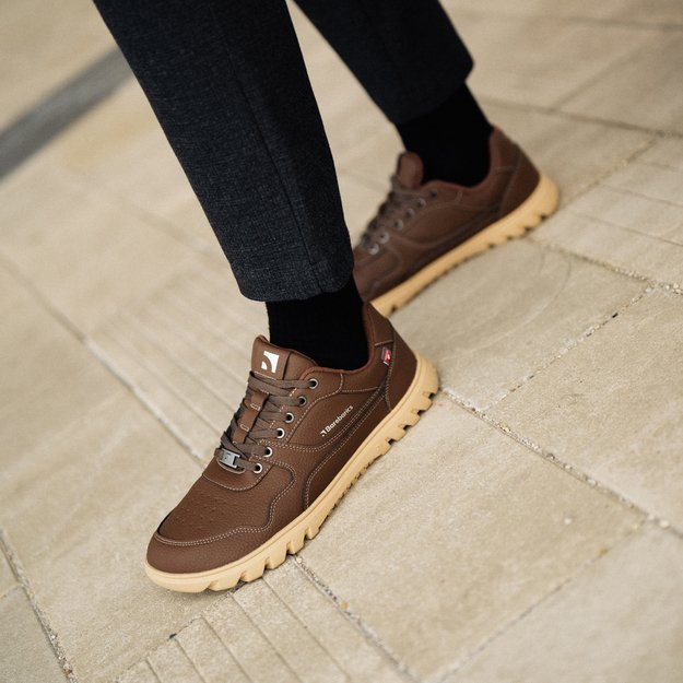 Barefoot rudeniniai kedai Barebarics Zing Frost - tamsiai ruda 13