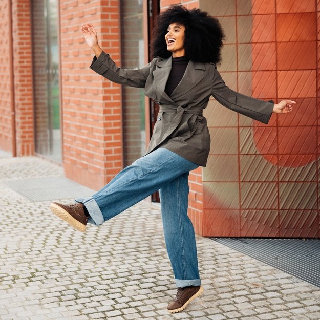 Barefoot rudeniniai kedai Barebarics Zing Frost - tamsiai ruda 28