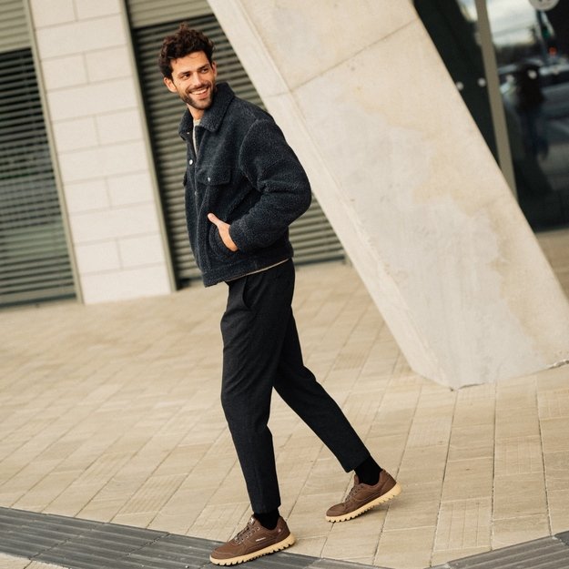 Barefoot rudeniniai kedai Barebarics Zing Frost - tamsiai ruda 5