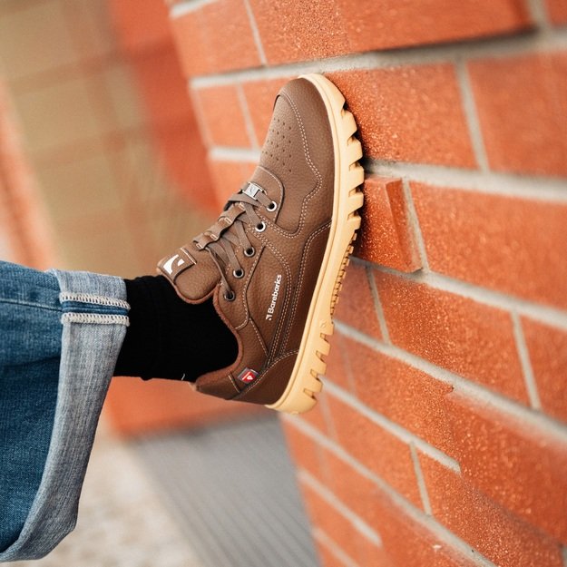 Barefoot rudeniniai kedai Barebarics Zing Frost - tamsiai ruda 1