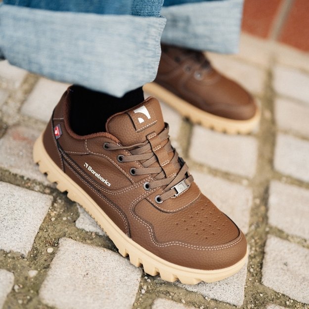Barefoot rudeniniai kedai Barebarics Zing Frost - tamsiai ruda 14