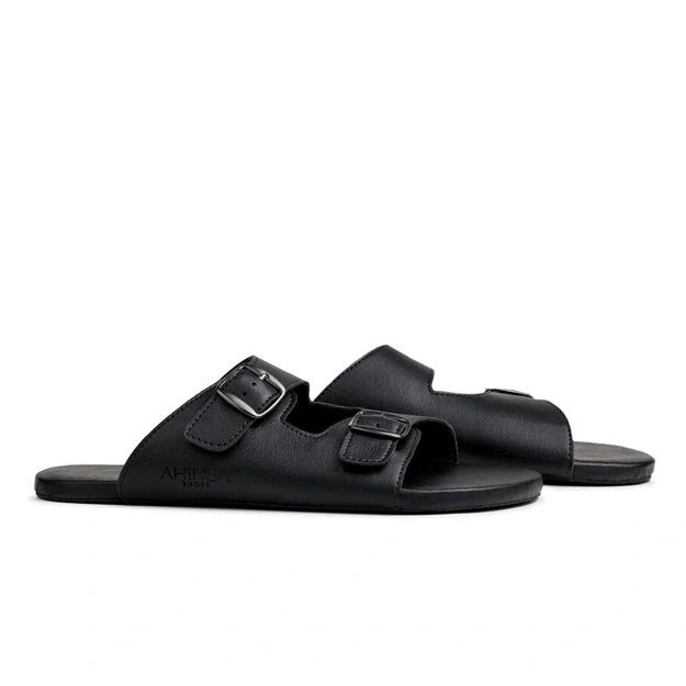 AHINSA  barefoot  šlepetės Sandals juoda