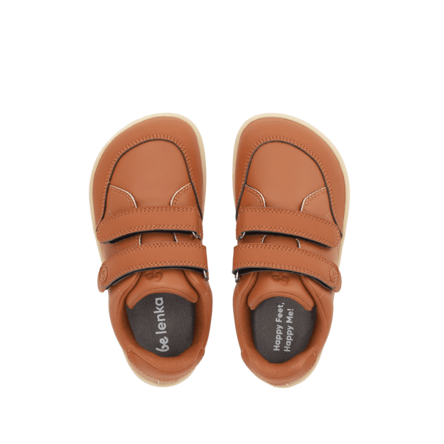 Kids barefoot sneakers Be Lenka Energise Preschool - Brown