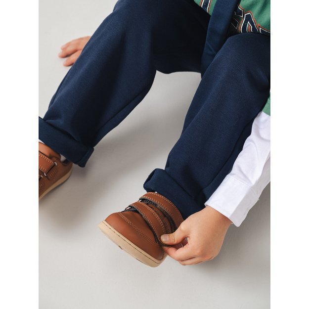Kids barefoot sneakers Be Lenka Energise Preschool - Brown