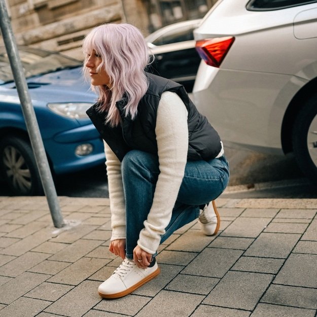 Barefoot Sneakers Barebarics Enigma - Ivory