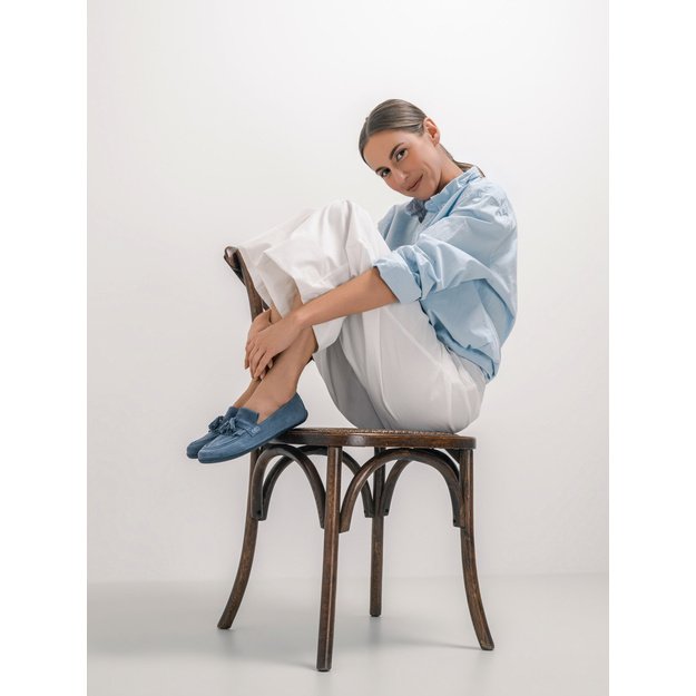 Barefoot Moccasins Be Lenka Fiorela - Soft Blue