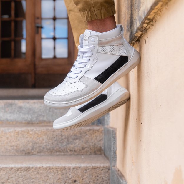 Skinners barefoot kedai Oldschooler High Top Black/White