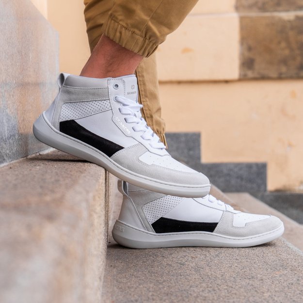 Skinners barefoot kedai Oldschooler High Top Black/White