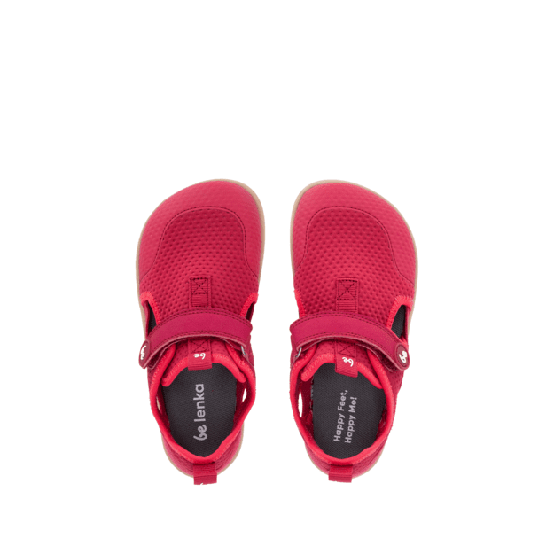 Be Lenka Zest Kids Blue – berry vaikiškos barefoot basutės