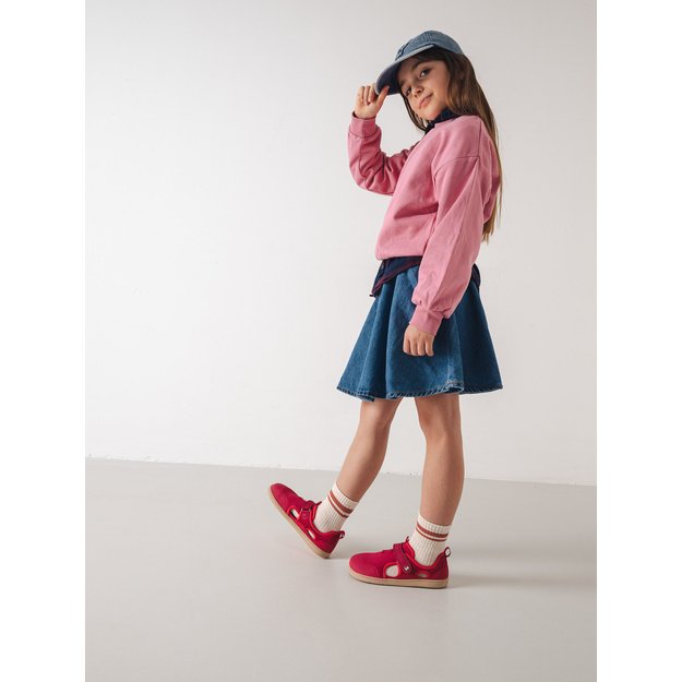 Be Lenka Zest Kids Blue – berry vaikiškos barefoot basutės