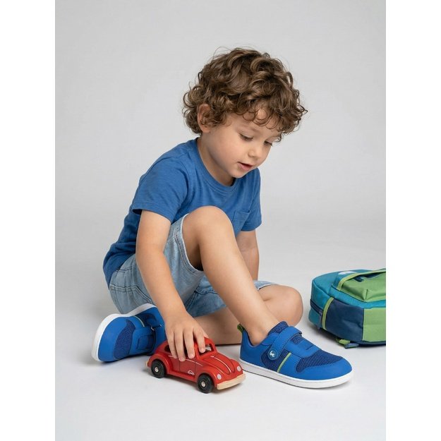 Kids Barefoot Sneakers Be Lenka Glade Preschool - Blue & Green