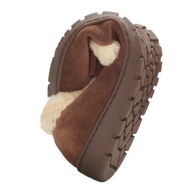 ZAQQ DAQIN Winter Brown – šiltos barefoot balerinos