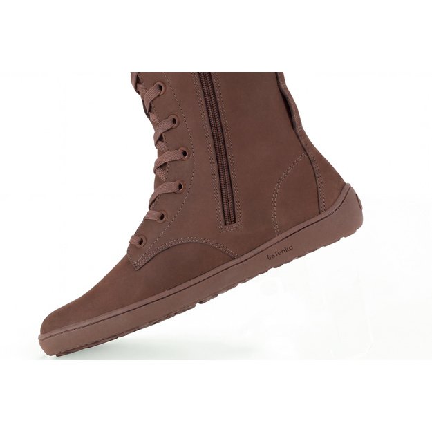 Barefoot Lace-Up Boots Be Lenka Evon - Dark Brown