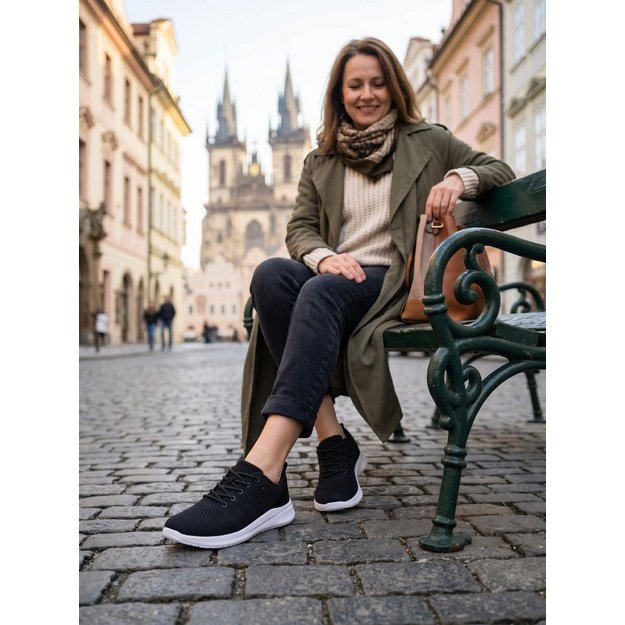 Recovery Sneakers Be Lenka Aerra - Black & White
