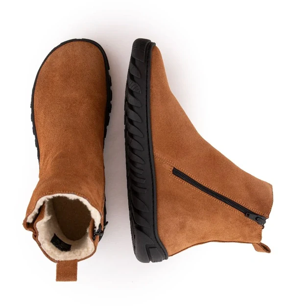 ZAQQ barefoot batai QINA Winter Brown