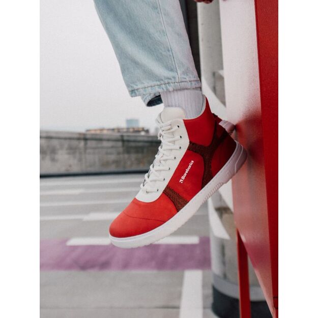Barefoot Sneakers Barebarics - Hifly - Red & White