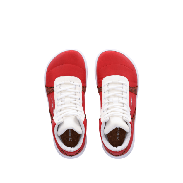 Barefoot Sneakers Barebarics - Hifly - Red & White