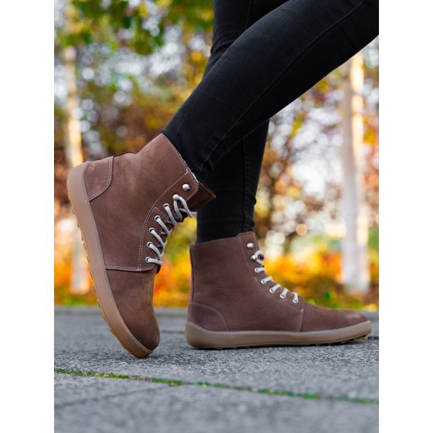 Winter Barefoot Boots Be Lenka Winter 3.0 - Walnut Brown
