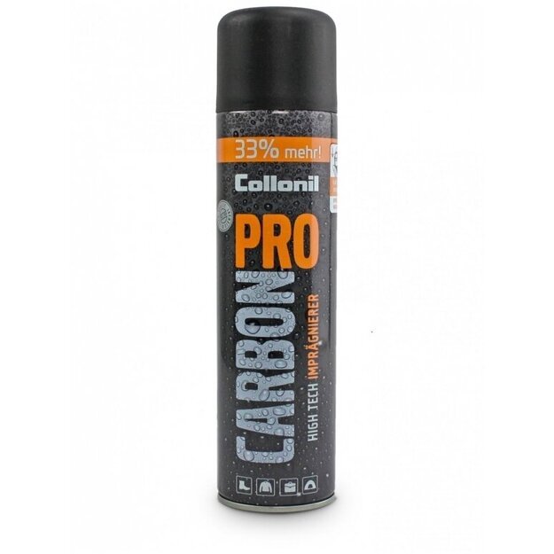 Collonil Carbon pro. Ypač aukšto efektyvumo apsauginis purškiklis visų rūšių medžiagoms