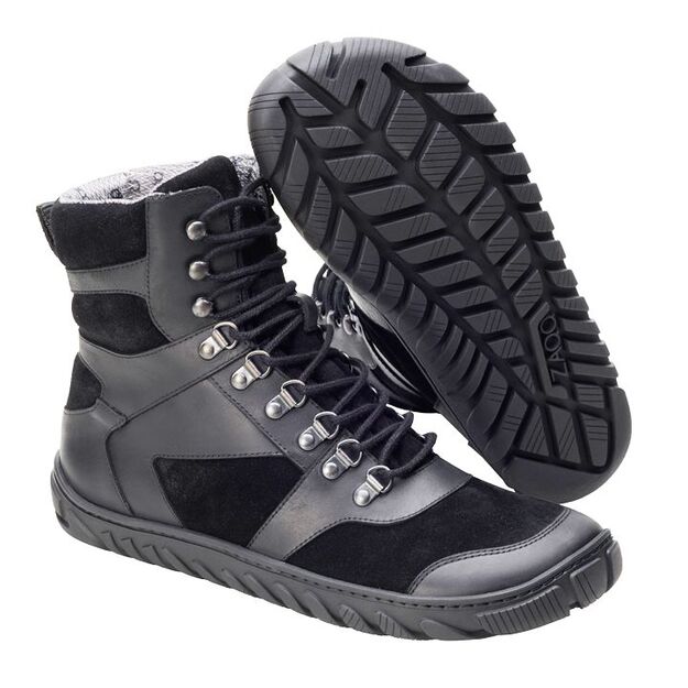 ZAQQ barefoot batai EXPLORER Black Waterproof