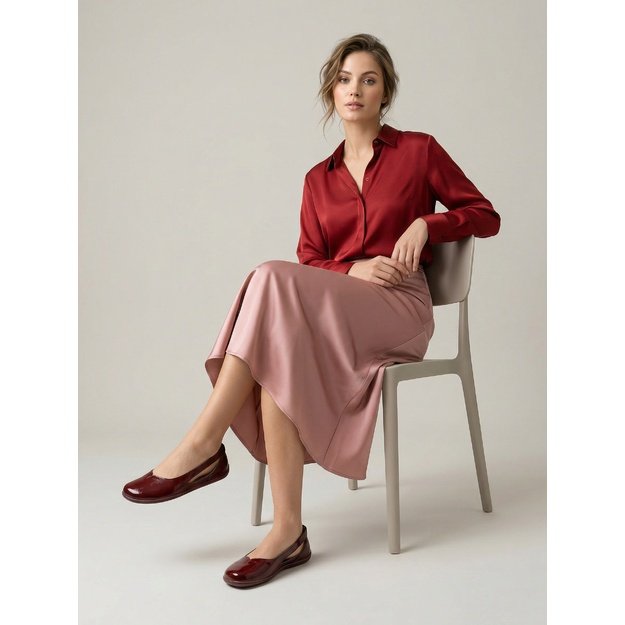 Ballet Flats Be Lenka Bellissima 3.0 - Burgundy