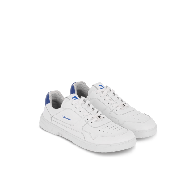 Barefoot Sneakers Barebarics Zing - Brave Men Talk - White & Blue