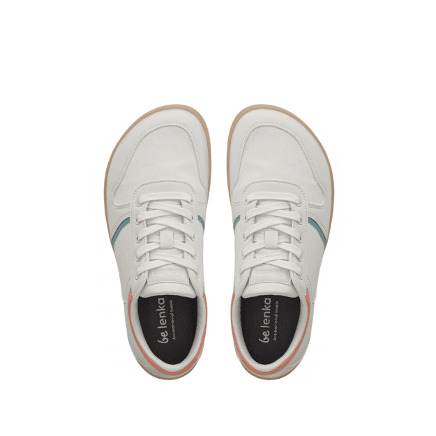 Barefoot Sneakers - Be Lenka Echo - White & Cotton Candy Vegan