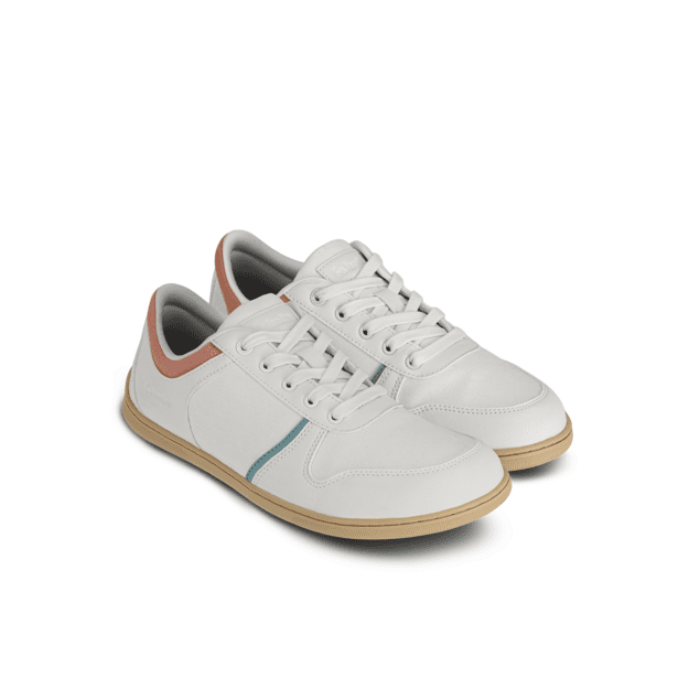 Barefoot Sneakers - Be Lenka Echo - White & Cotton Candy Vegan