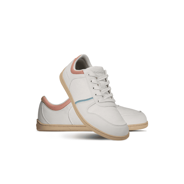 Barefoot Sneakers - Be Lenka Echo - White & Cotton Candy Vegan