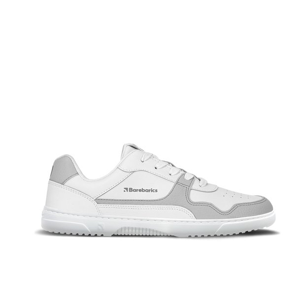 Barefoot Sneakers Barebarics Zing - White & Light Grey